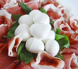 prosciutto-mozzarella